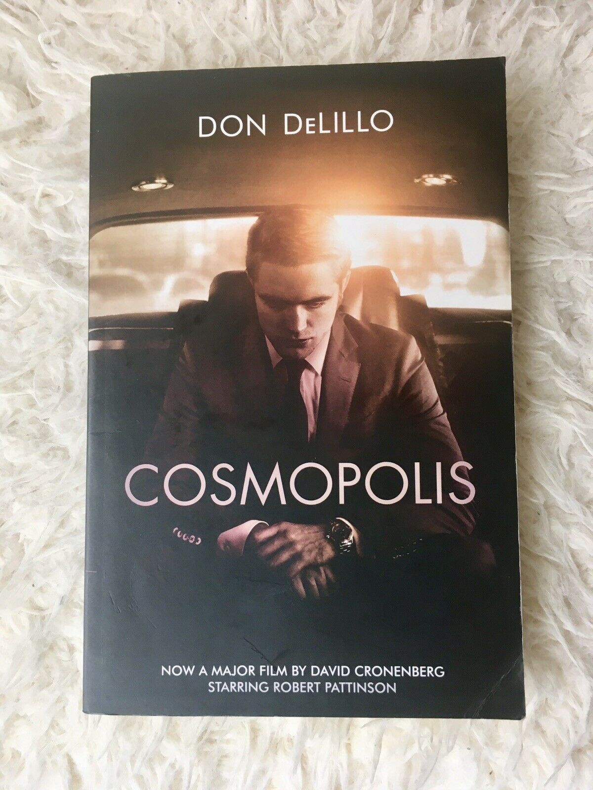 Front cover paperback: "cosmopolis by Don Delillo"