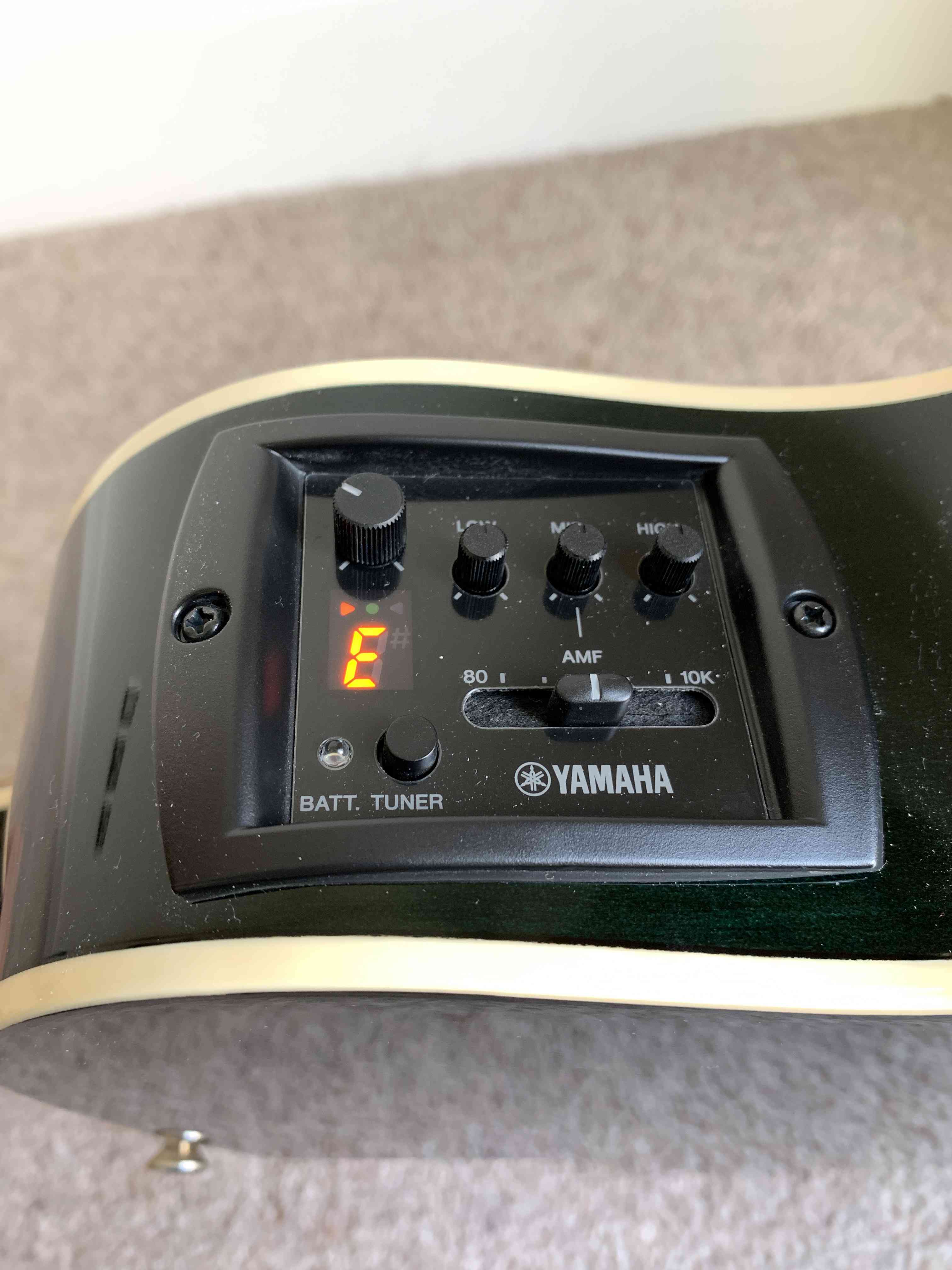 Yamaha Electro Acoustic Guitar APX600 Oriental Blue Burst