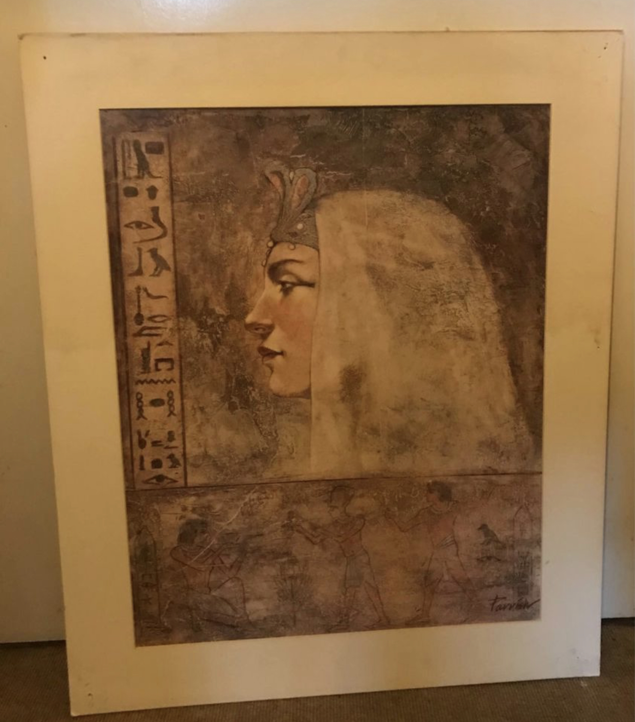 Cleopatra Egyptian art print