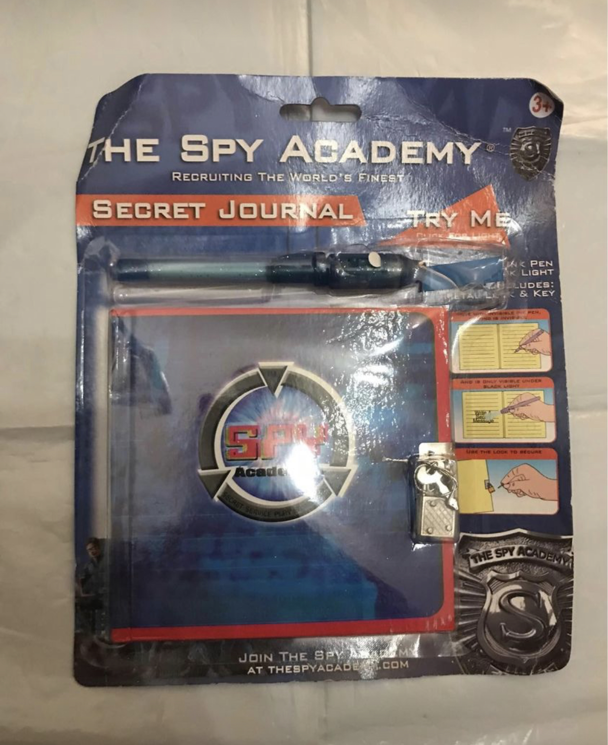 “The spy academy” secret journal