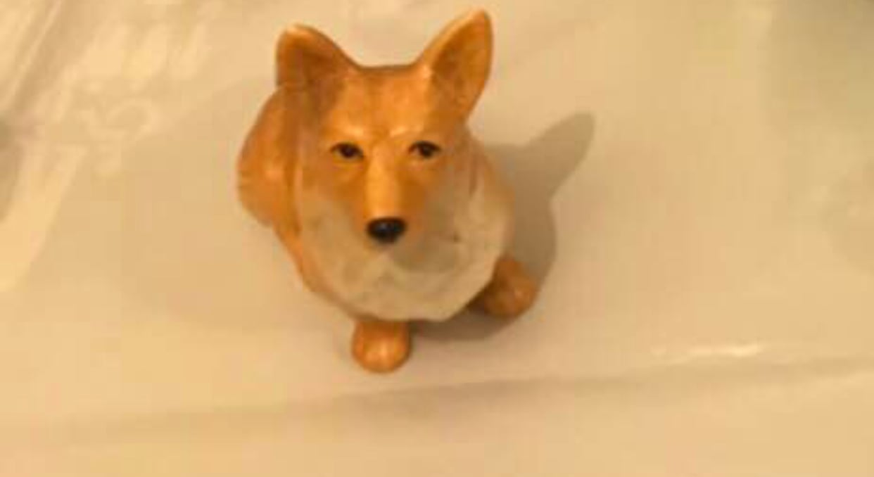 Small porcelain/ china dog