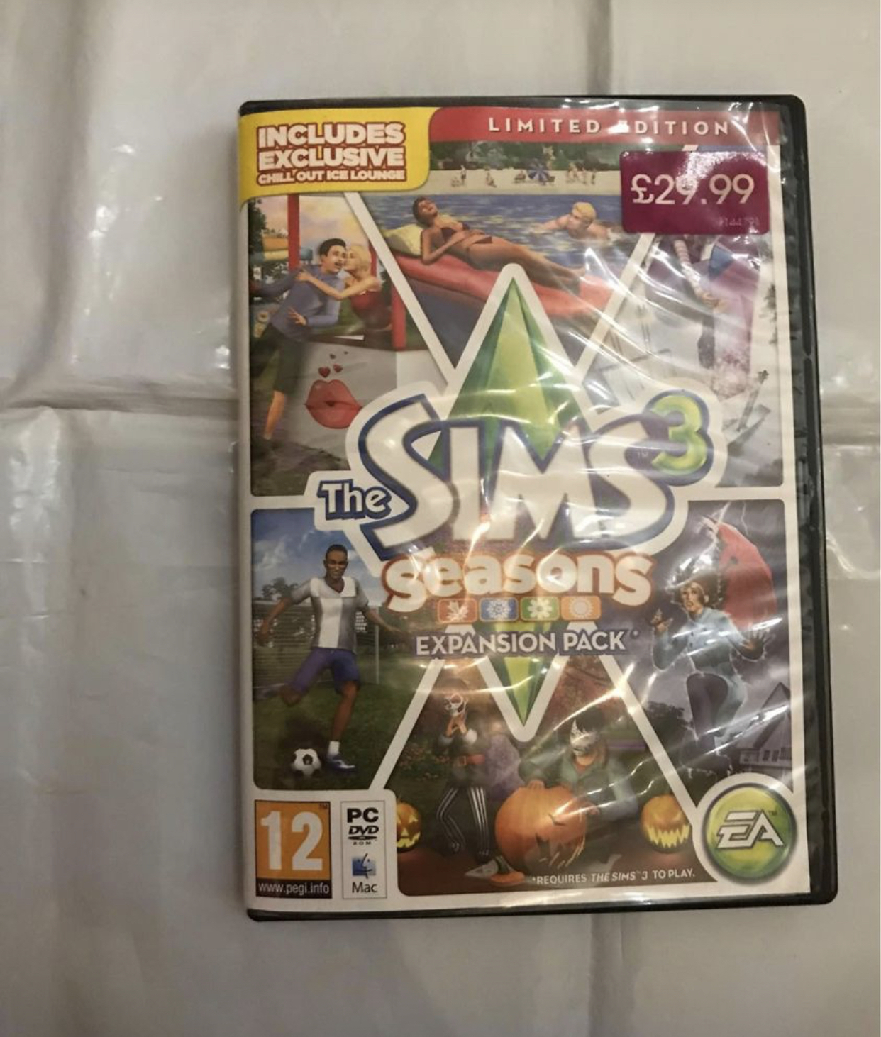 The sims 3 seasons PC game expansion pack