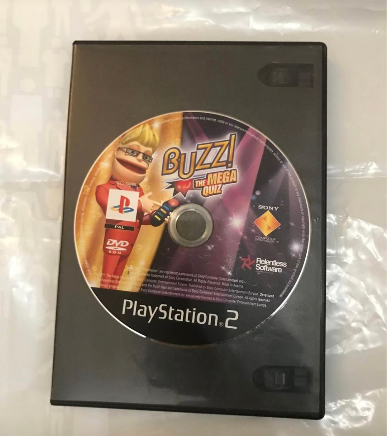 Buzz the mega quiz PS2 game