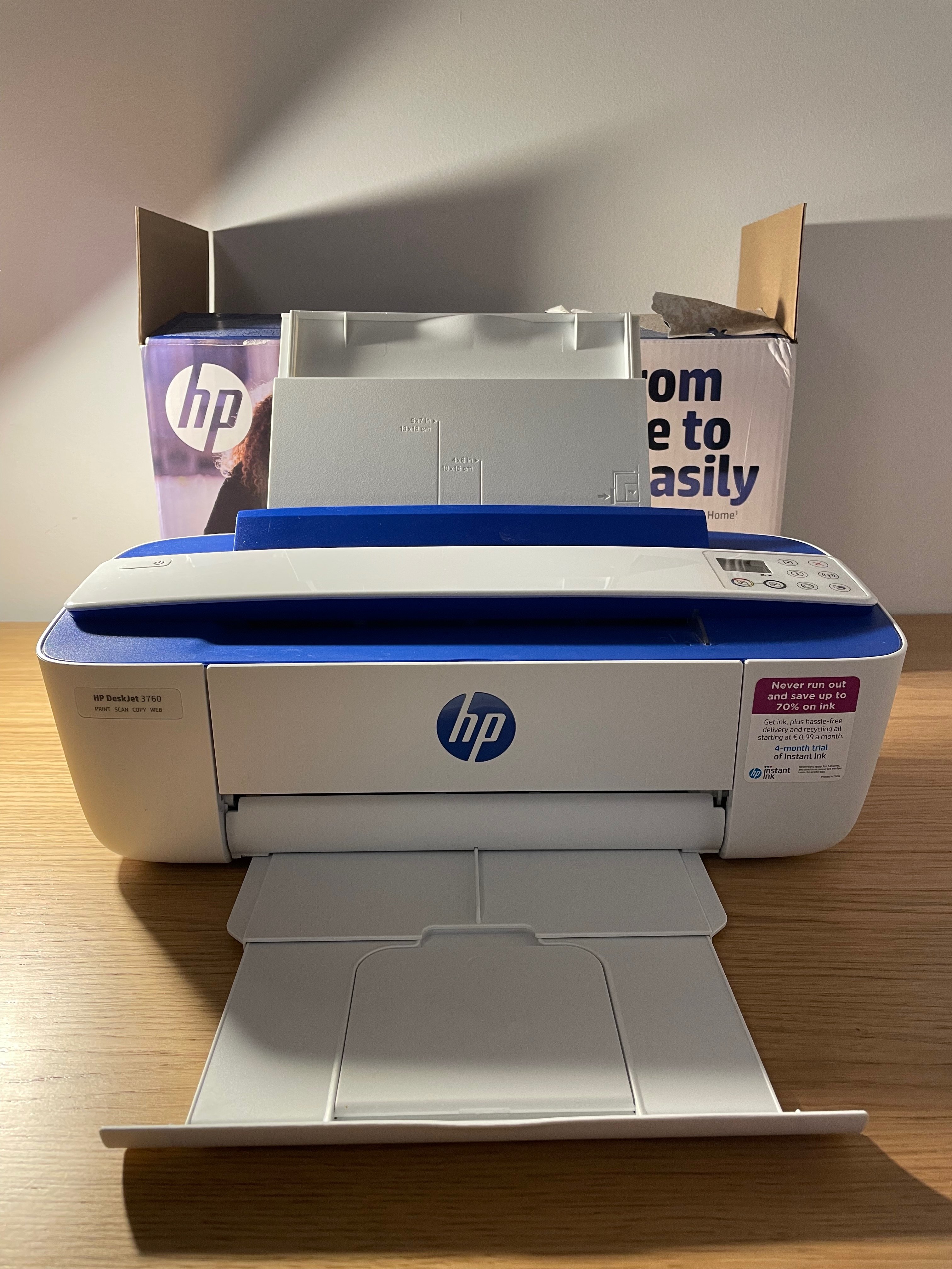 HP DeskJet 3760 All-in-One blue