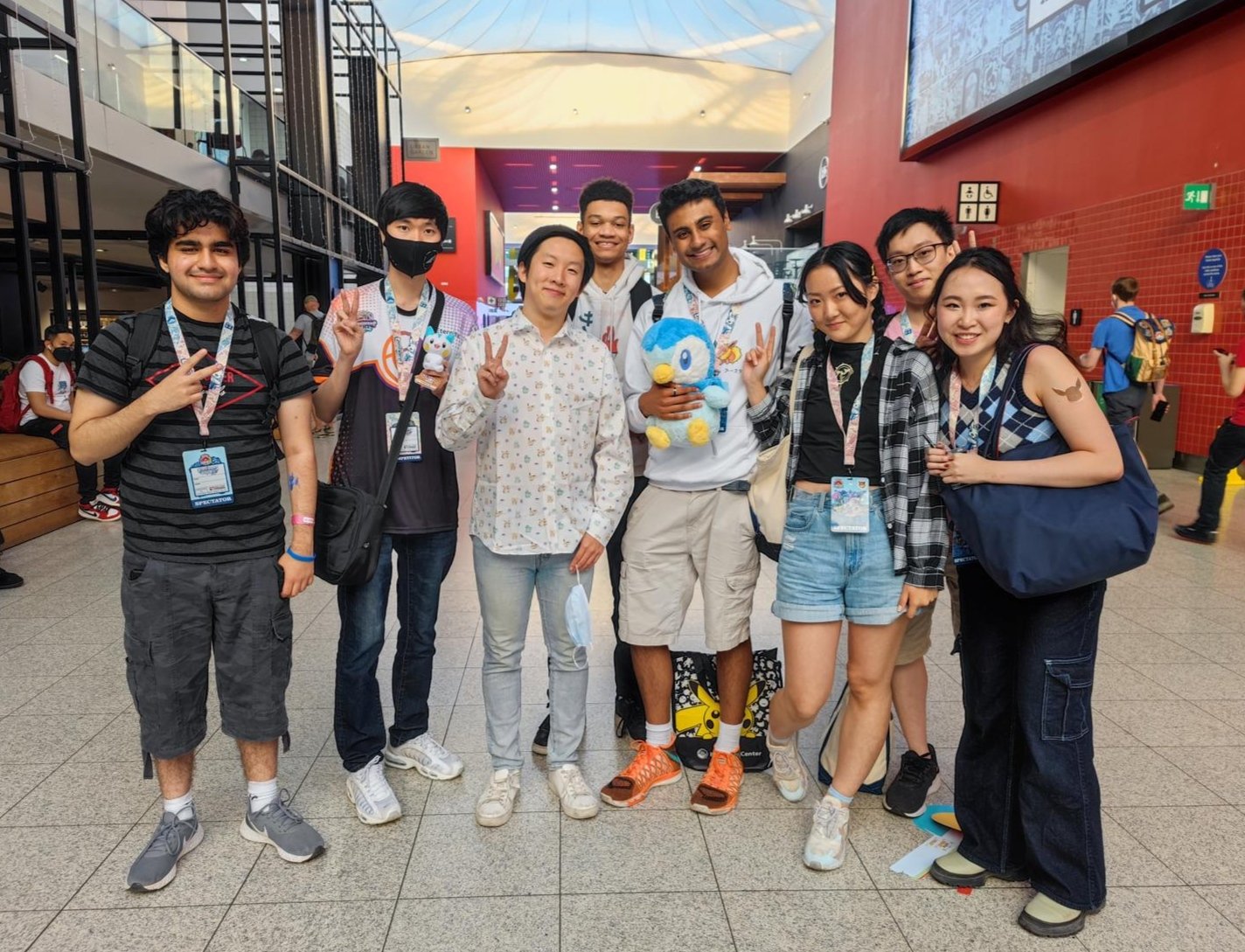 Pokésoc at Worlds 2022 (featuring Cybertron and Sejun Park)!