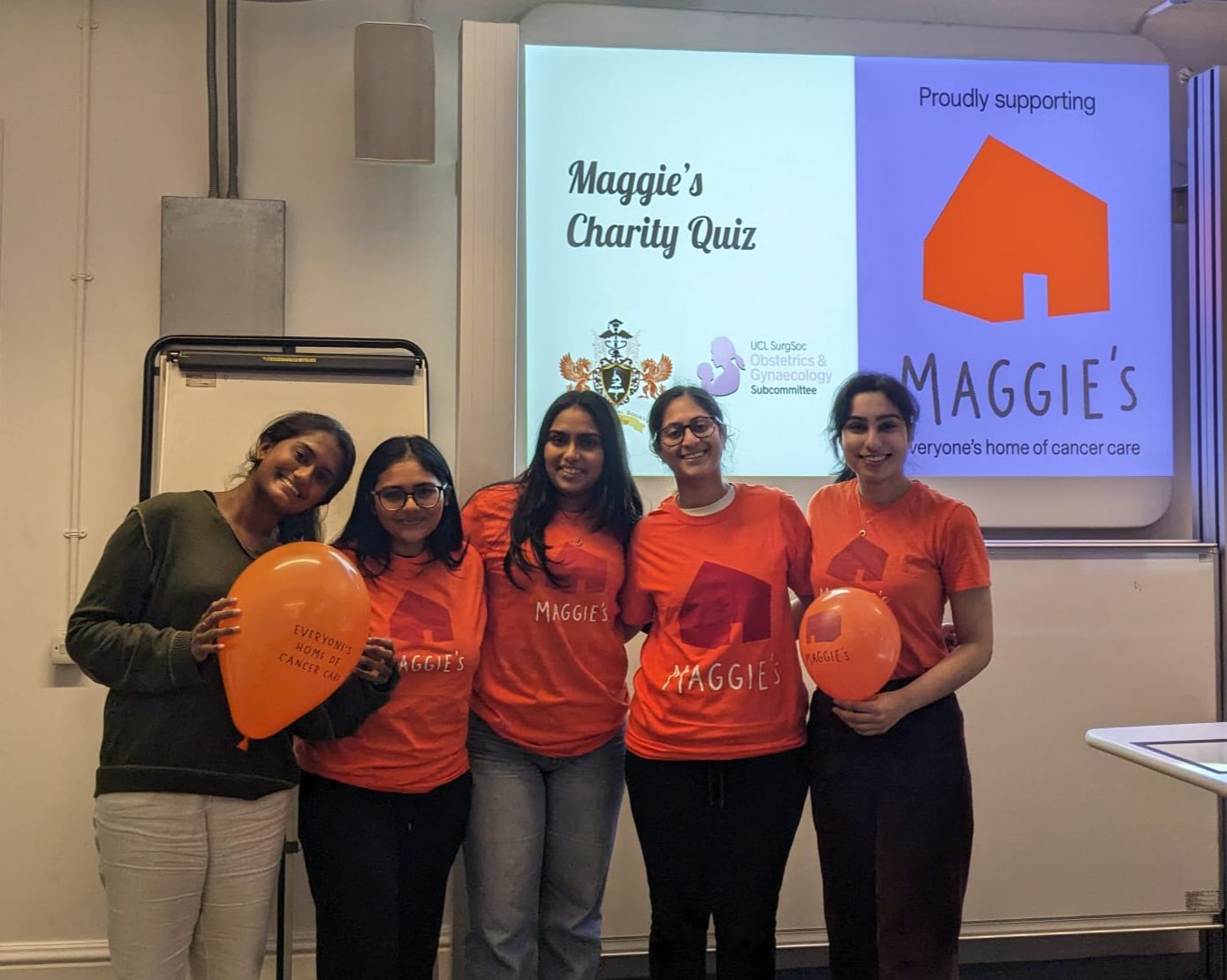 UCL Medical Society Pathology Maggie's Charity Event