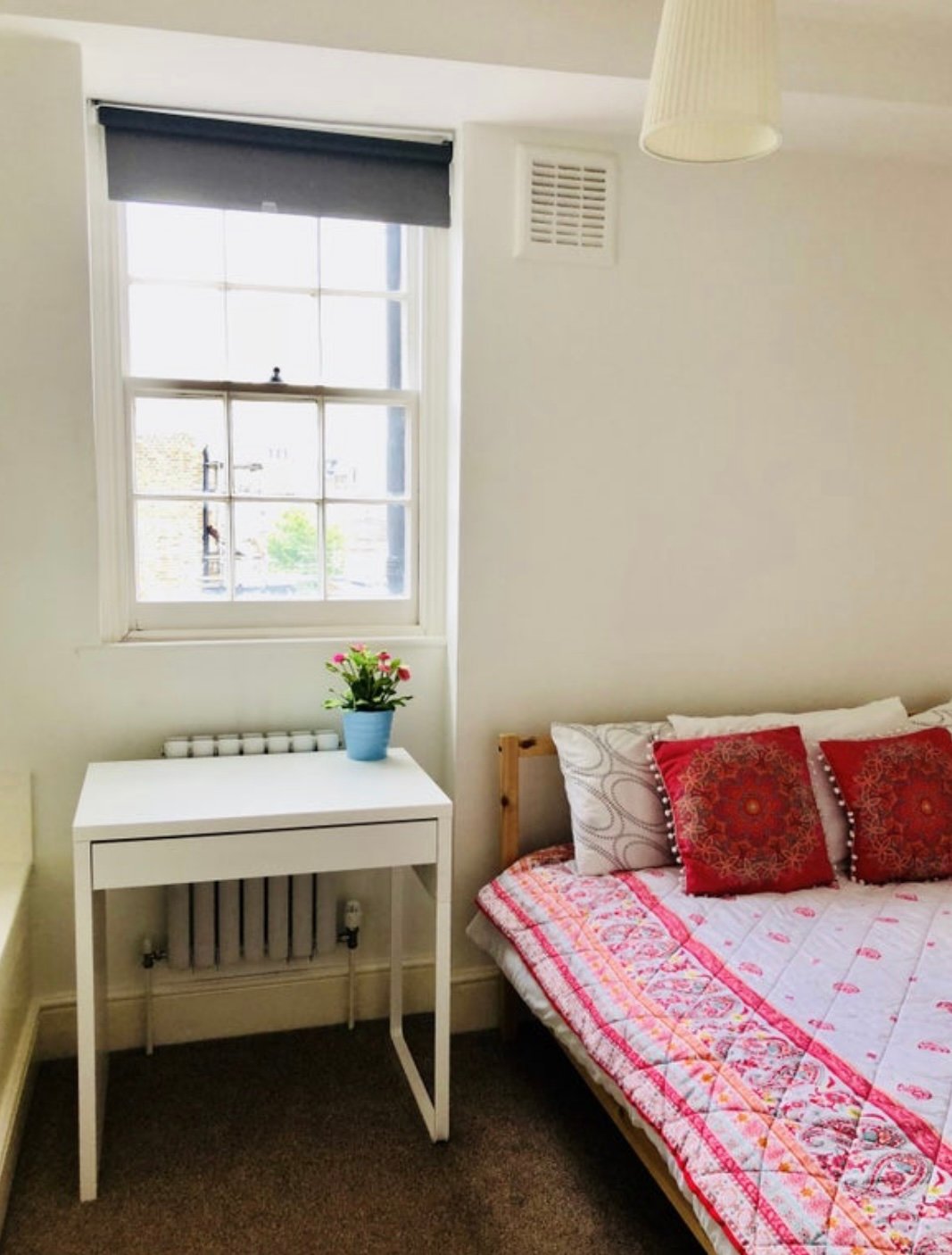 The bedroom 