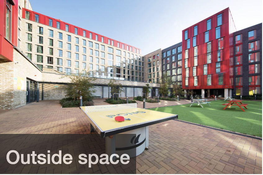 outdoor courtyard