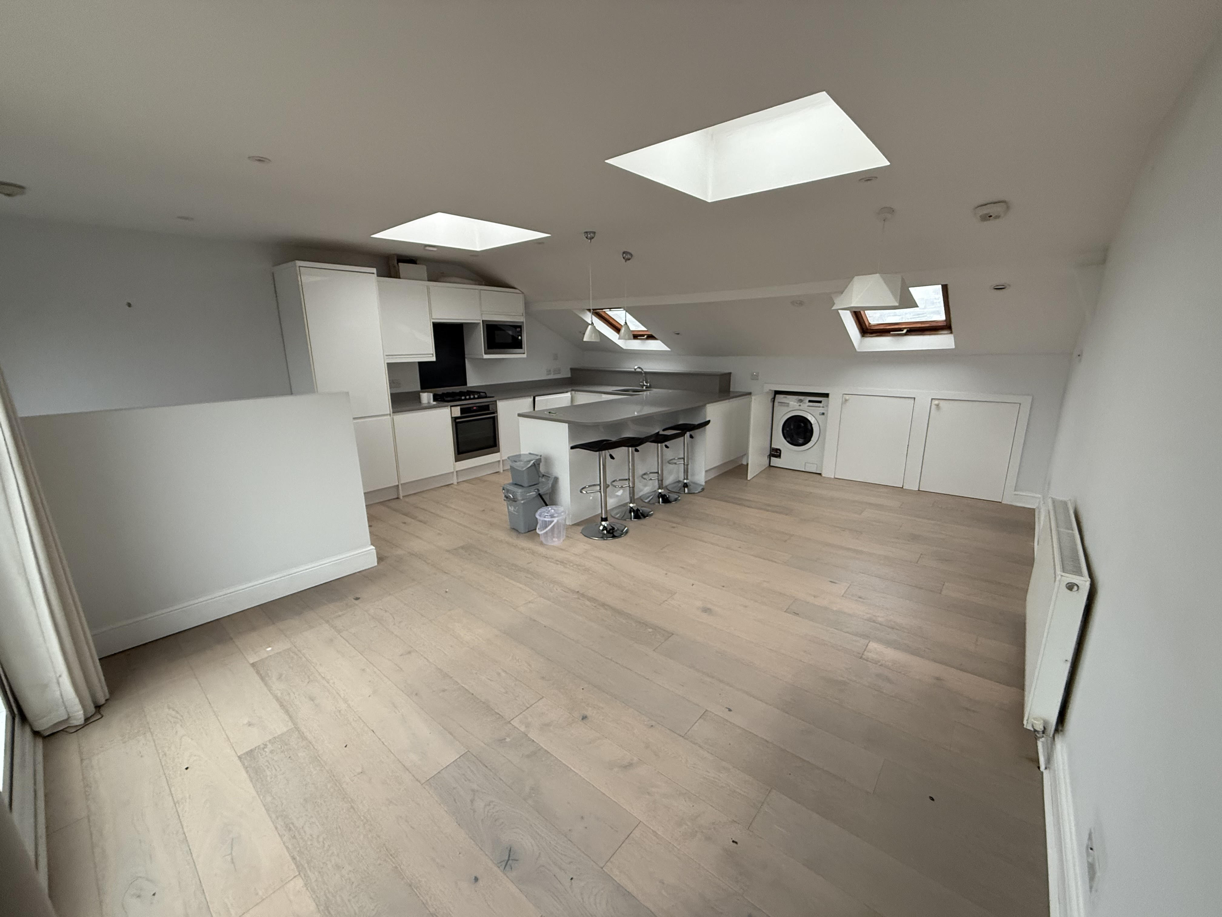 Kitchen and Living area