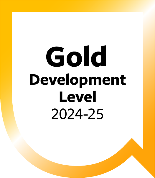 Gold Society Development Level 2024-2025, Gold badge using the Union logo