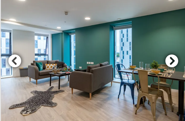 Picture of living area and dining space