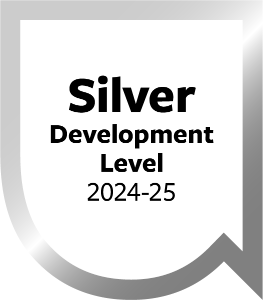 Silver Society Development Level 2024-2025 - Silver badge using the Union logo
