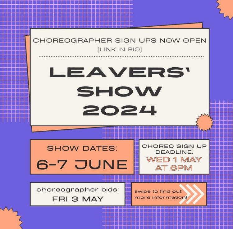 Leavers show graphic 