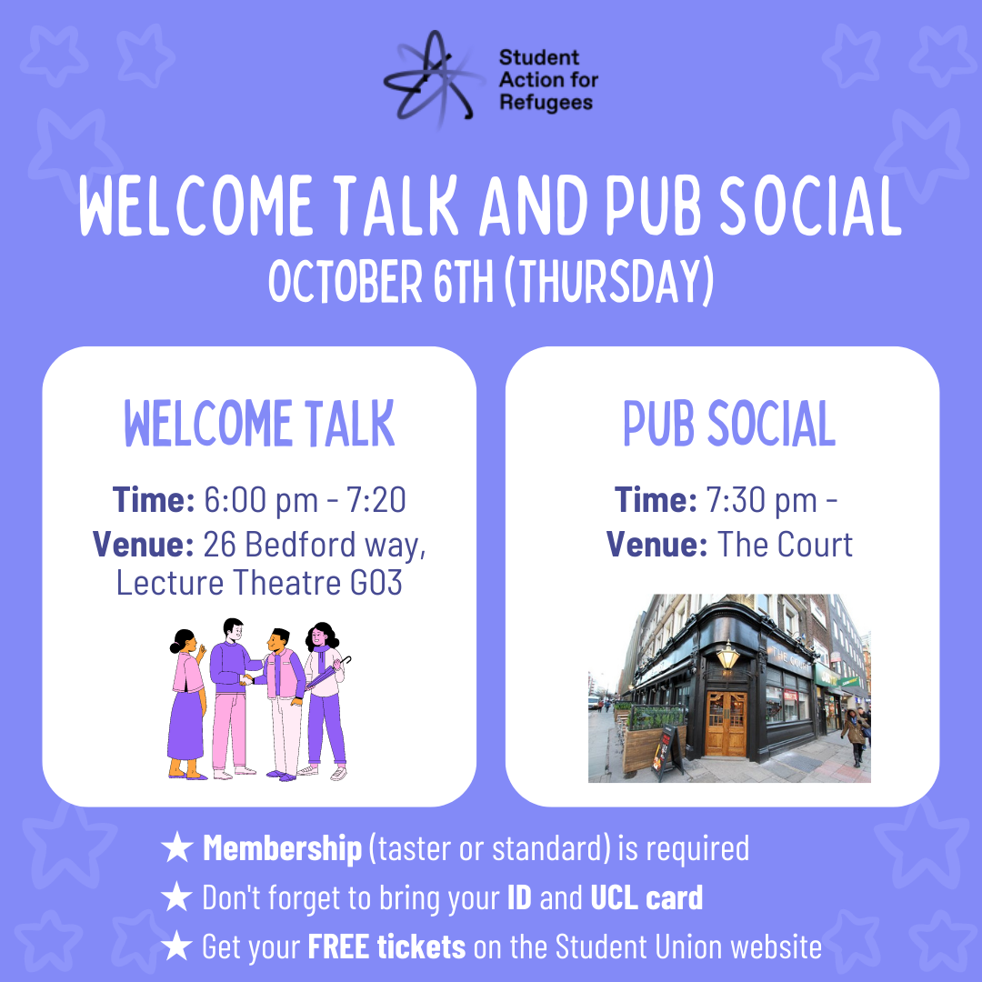 UCL STAR's first social!