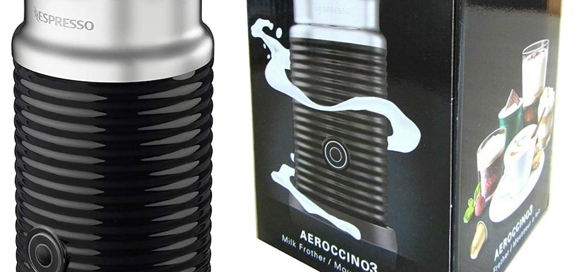 Nespresso Aeroccino3 Milk Frother, One Size, Black – Second Chance Thrift  Store - Bridge